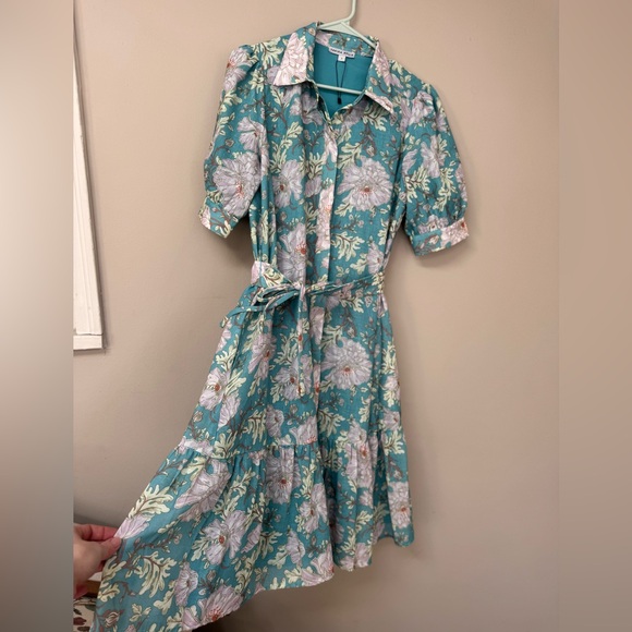 Yakira Bella Esme Dress – Blue Floral – Small – NWOT - Picture 10 of 10